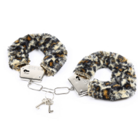 FLUFFY CUFF - LEOPARD